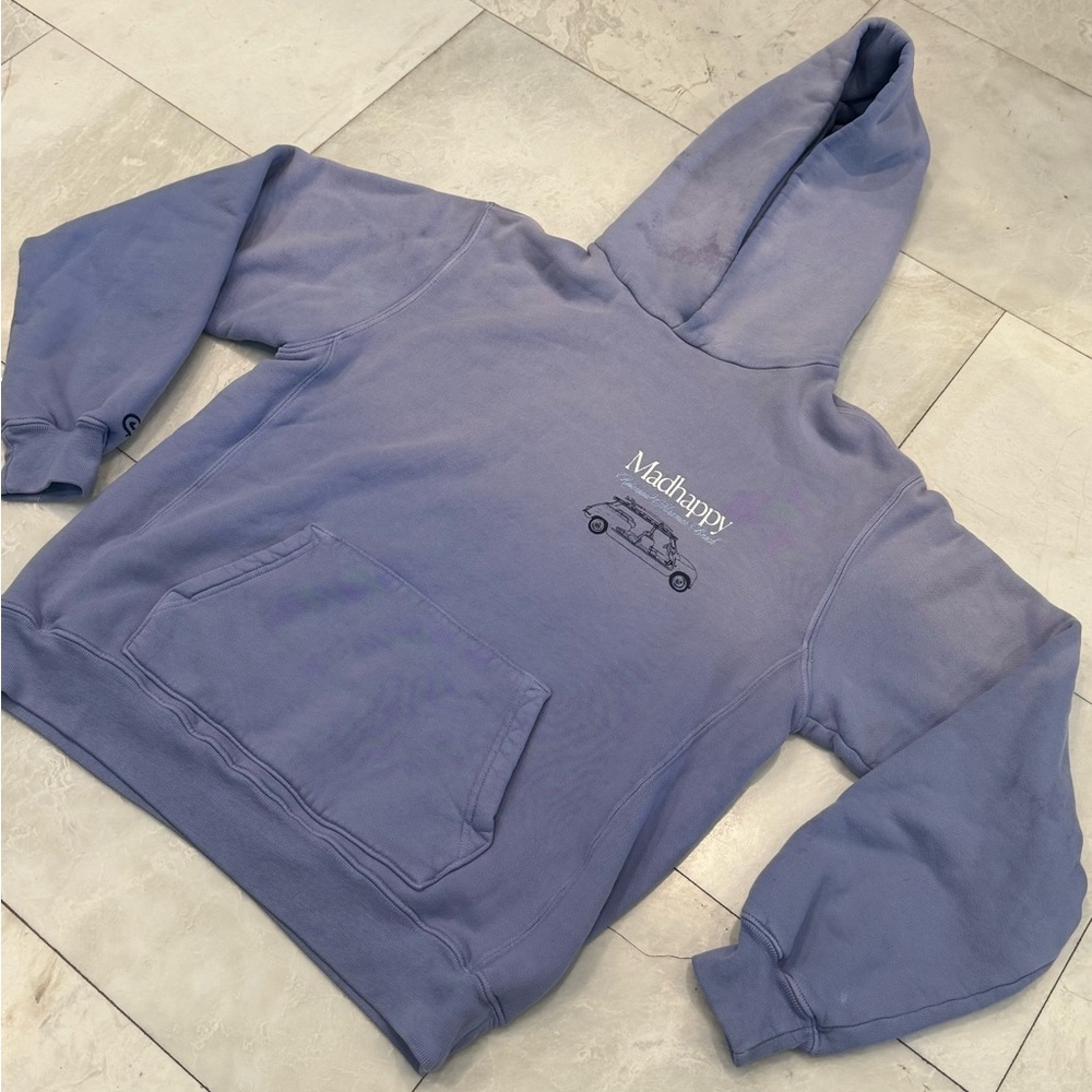 MADHAPPY MONTECITO RARE HOODIE, SIZE SMALL